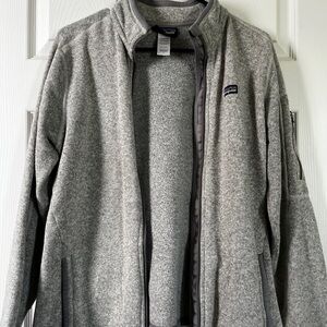 Patagonia Gray Full-Zip Jacket